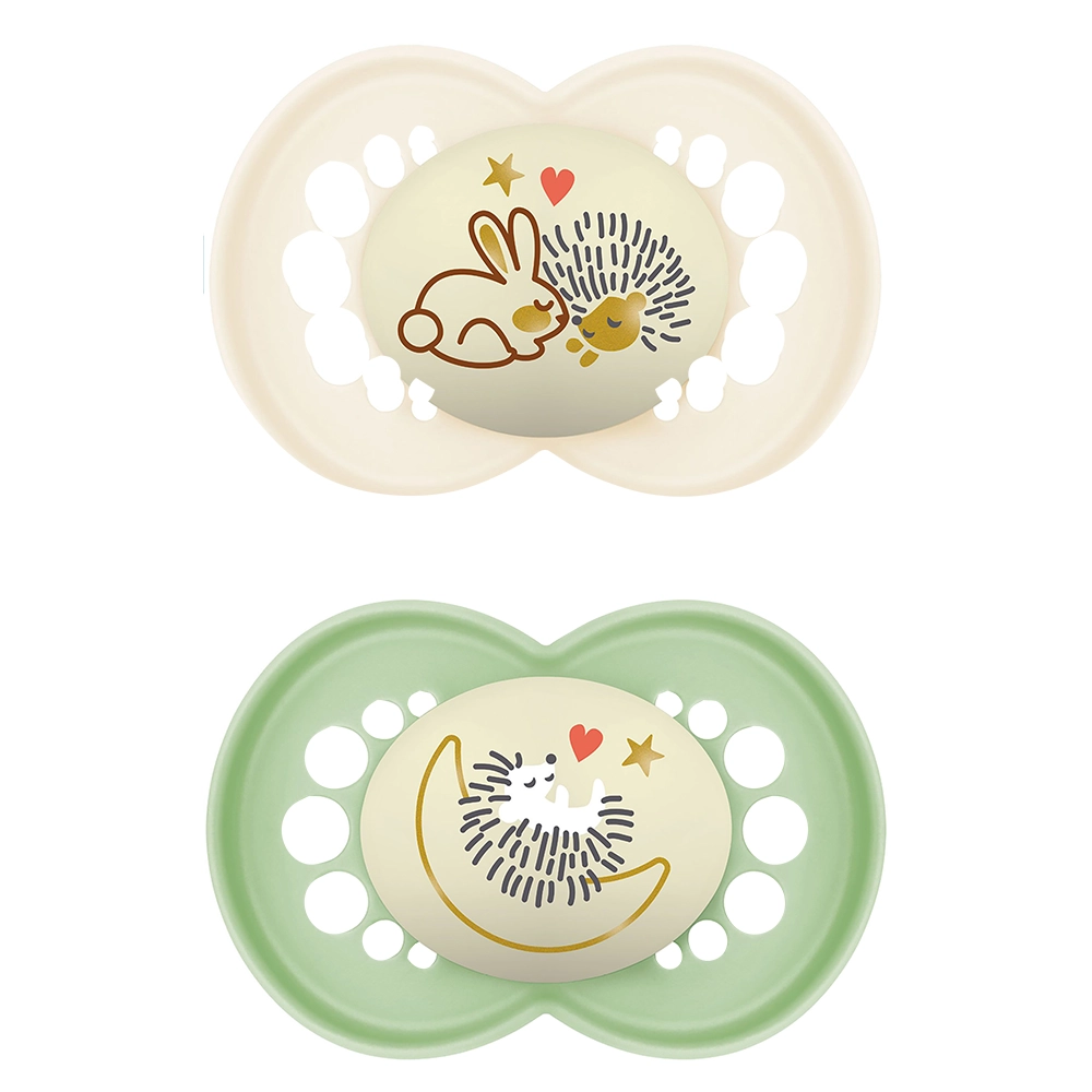 MAM Original Night 6-16 mån Silk Mix Blandade färger 2p