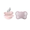 BIBS napp Couture 2-pack silikon 0-6m Blossom / Dusky Lilac
