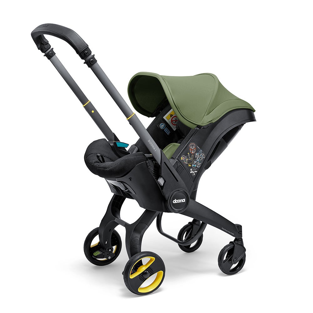 Doona i babyskydd Desert Green