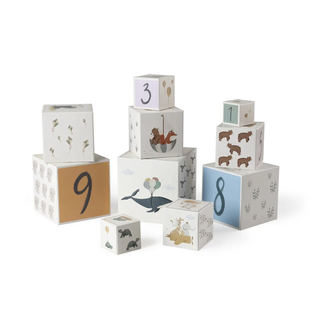 Sebra stapellådor 10-pack, World of Sebra