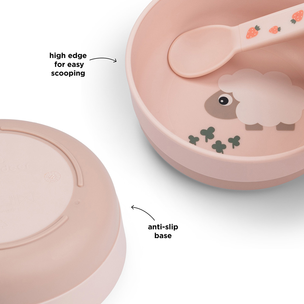 Done by Deer Foodie skål  Tiny farm Powder