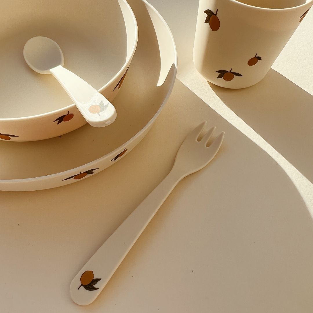 Konges Slöjd Pla Dinner Sets Lemon-One Size