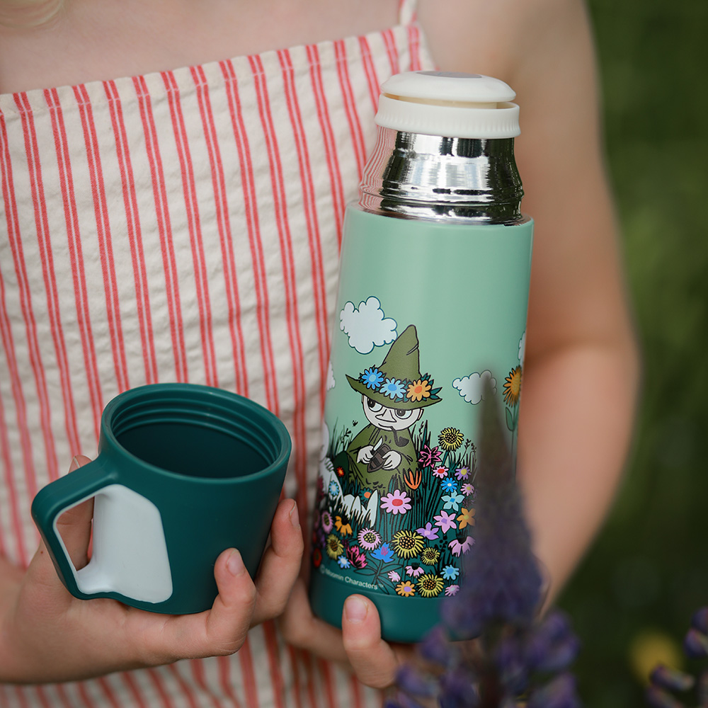 Rätt Start Mumin Äng Termos 350 ml grön