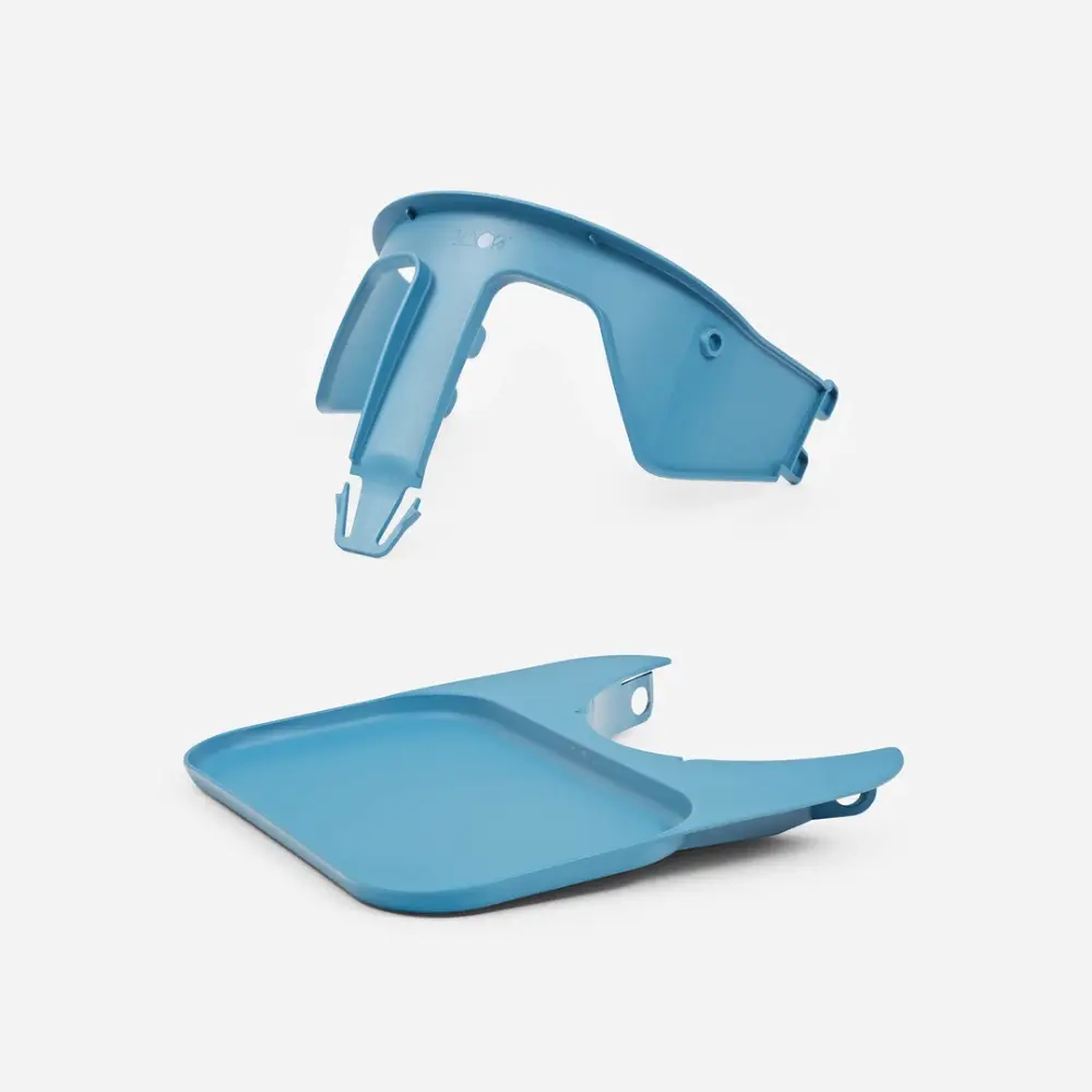 Kaos Klapp babyset Safety Rail & bricka Swedish Blue