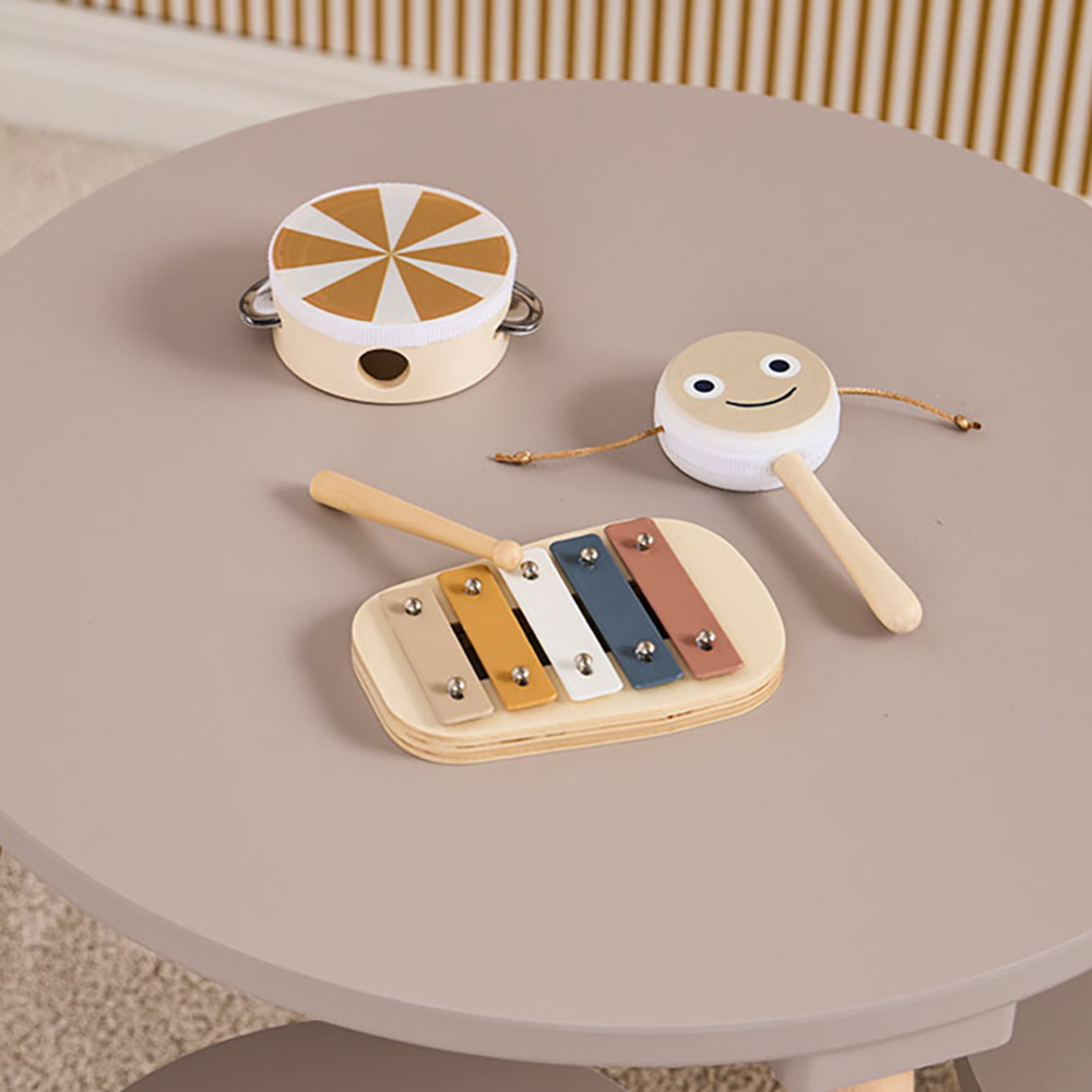 Kids Concept Musikset brun