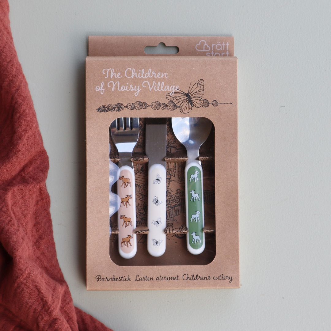 Rätt Start Barnen i Bullerbyn Barnbestick 3-pack