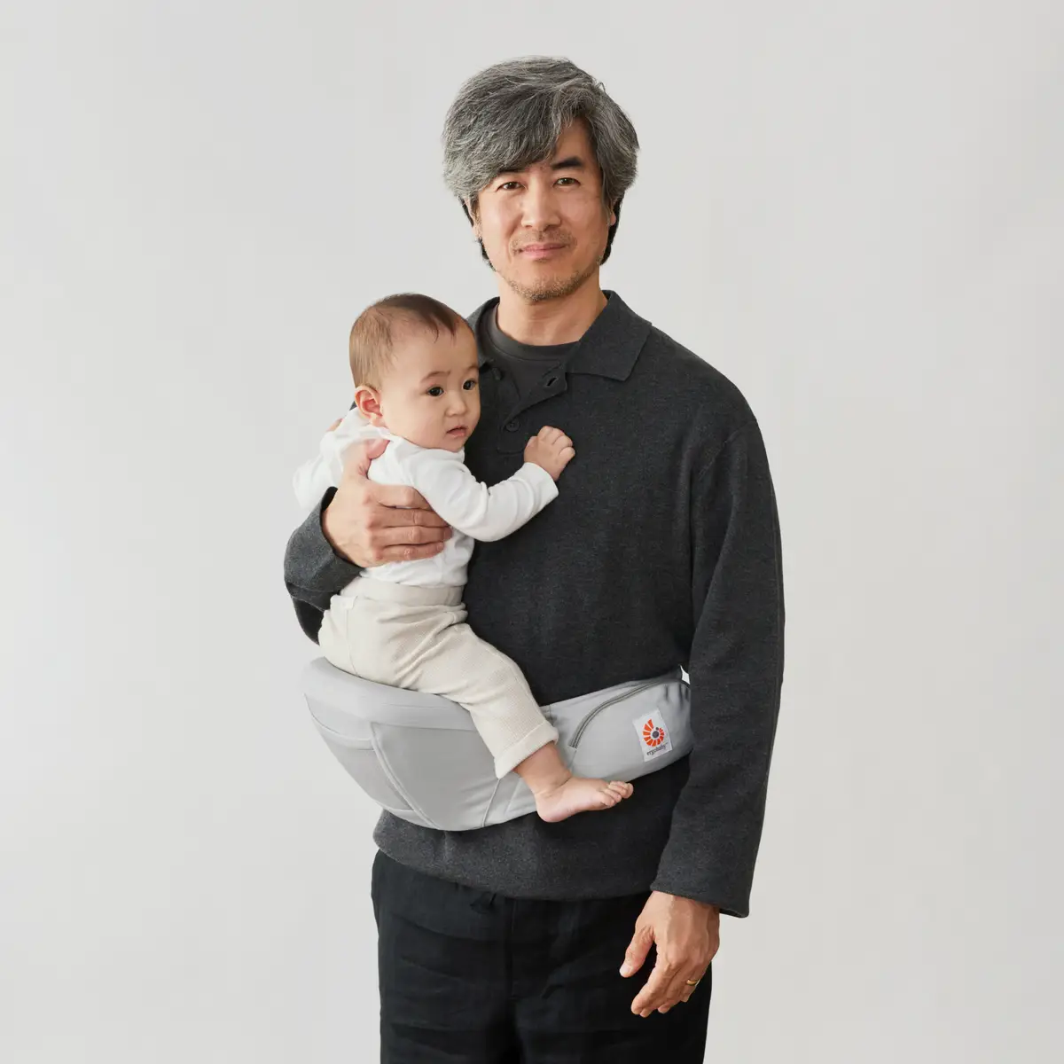 Ergobaby Lift höftsits Pearl Grey