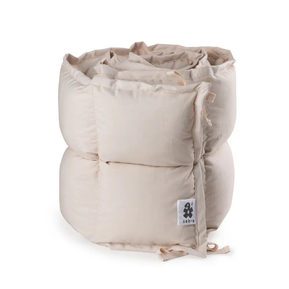 Sebra Spjälsängsskydd kapok half-length birchbark rose