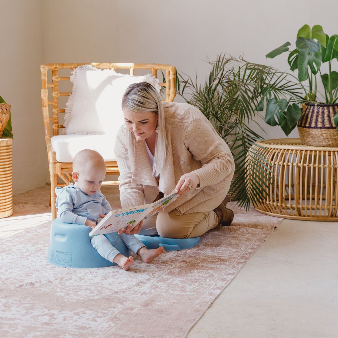 Bumbo babysitter floor seat Powder Blue