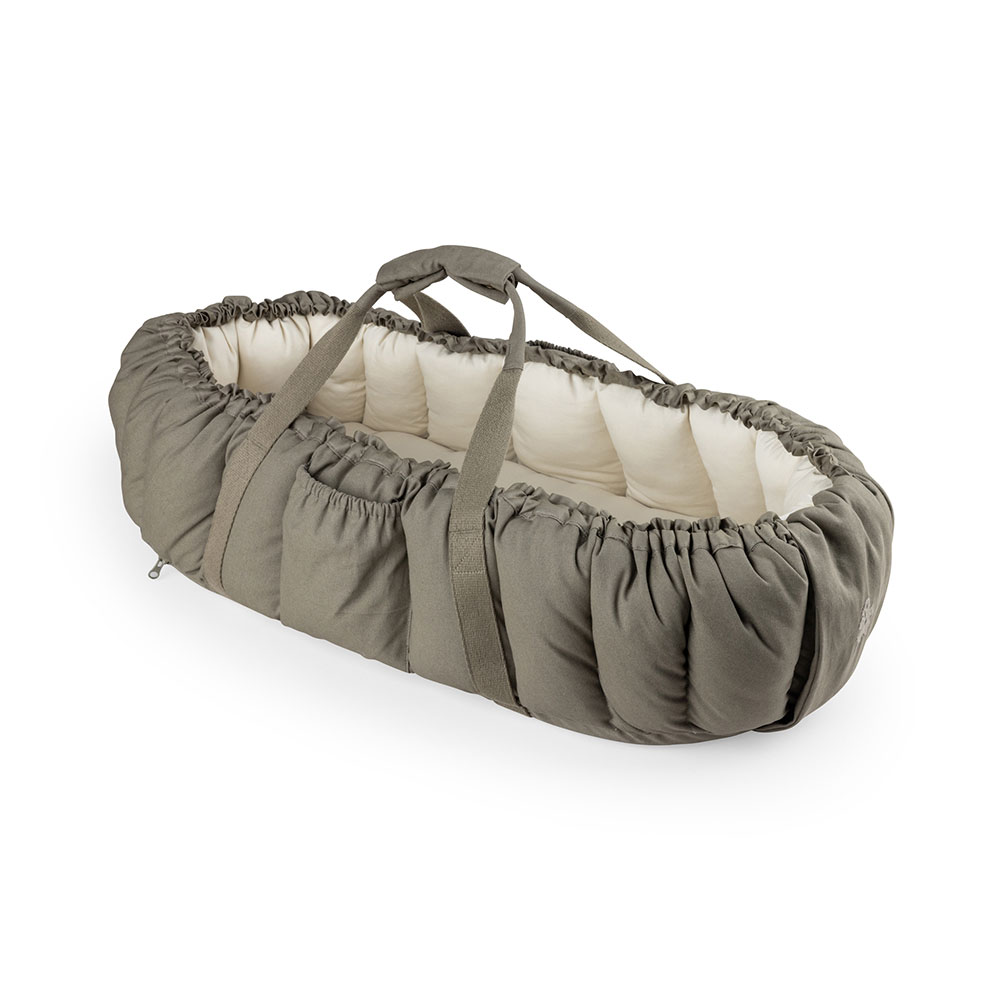 Sebra 3-in-1 Baby Nest dark olive
