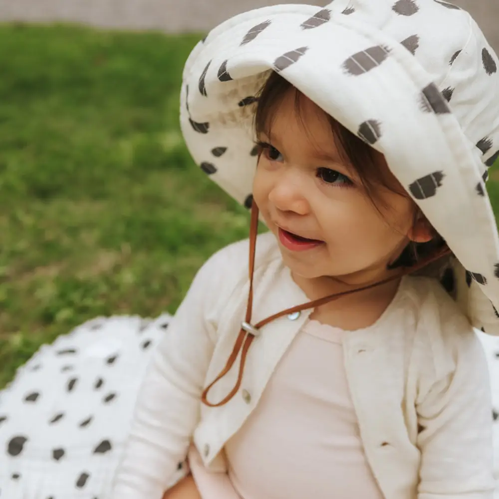 Elodie Solhatt Dalmatian Dots Grande 1-2 år