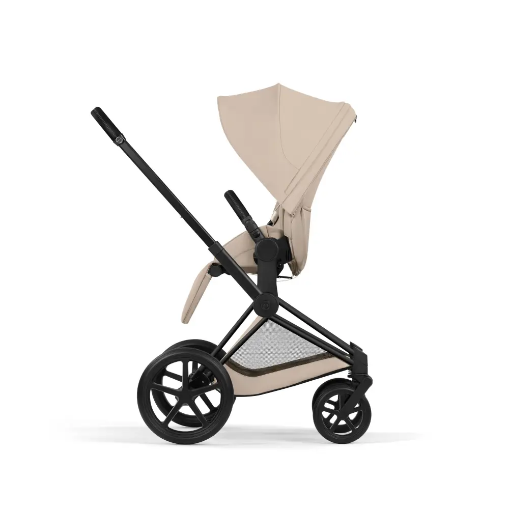 Cybex Priam Barnvagn Matt Black/Cozy Beige