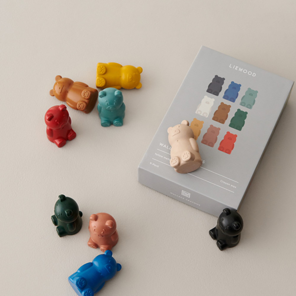 Liewood Wallace kritor 9-Pack Yellow mellow multi mix