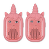 Konges Slöjd Glitter Unicorn Walkie Talkie Sparkling Pink-One Size