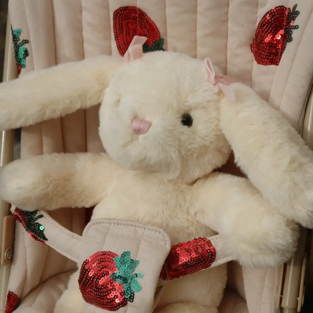 Konges Slöjd Dockvagn i Tyll Strawberry 