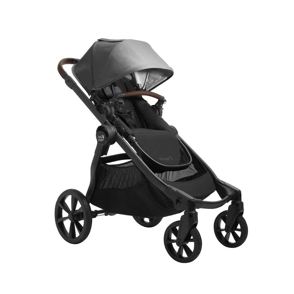 Baby Jogger City Select 2 sittvagn Tencel Harbor Grey