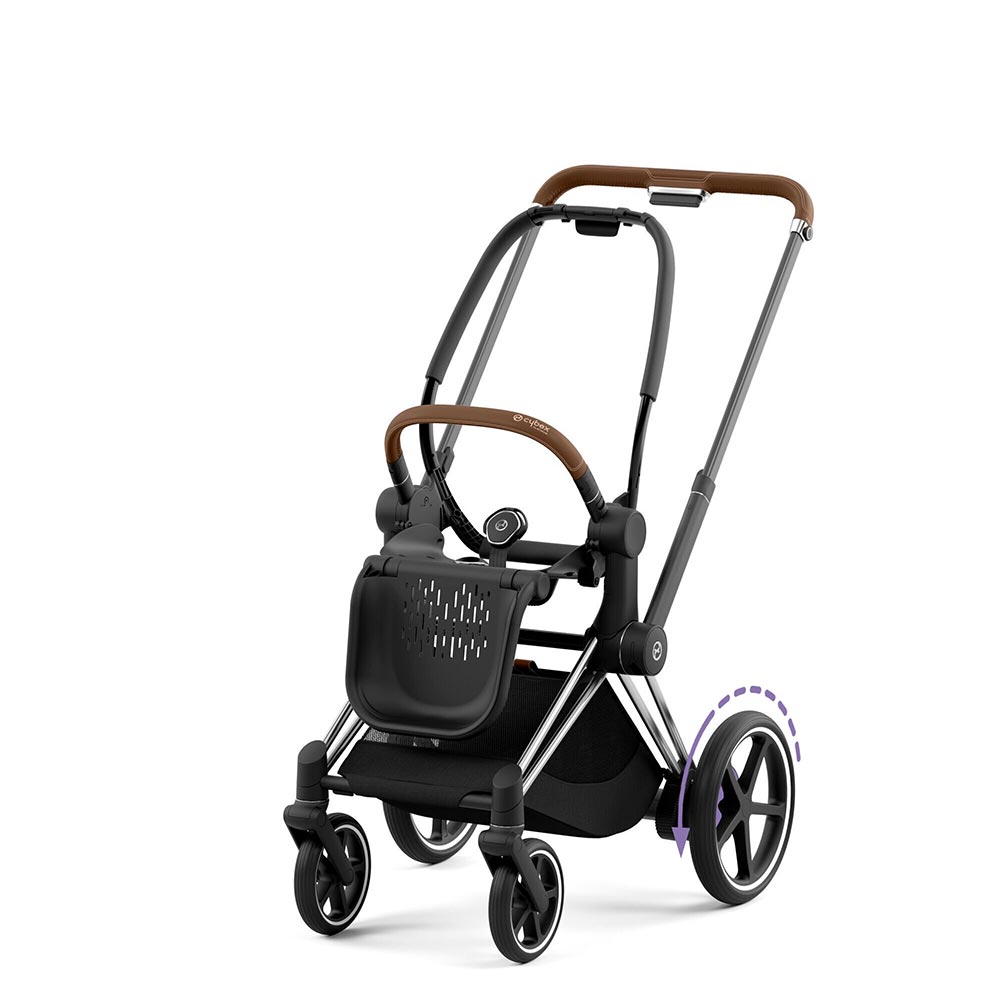 Cybex ePRIAM Chassi Chrome Brown