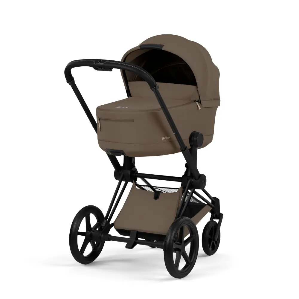 Cybex Priam Barnvagn Matt Black/Coconut Brown