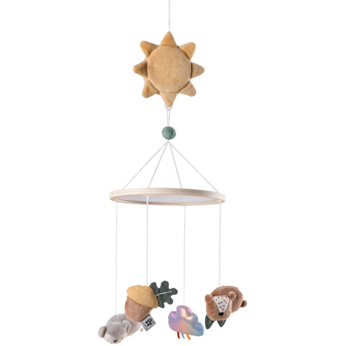 Sebra babymobil med musik, Woodland