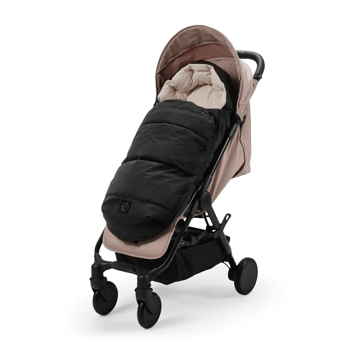 Elodie Details lux ull-och dun åkpåse svart