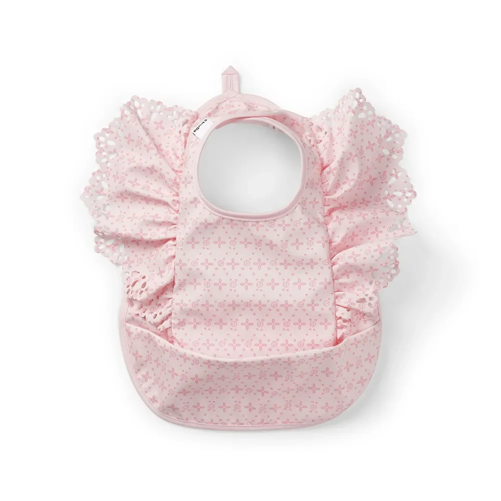 Elodie Details haklapp Embroidery Anglaise Pink