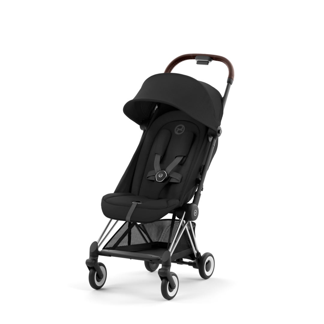 Cybex COYA resevagn Chrome Sepia Black 