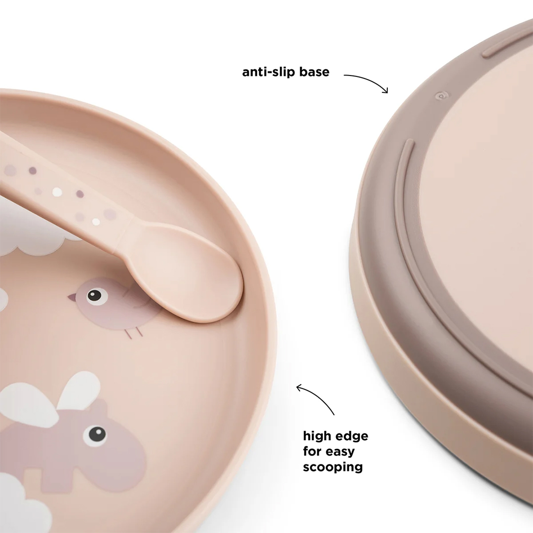 Done by Deer tallrik Foodie Happy clouds Powder