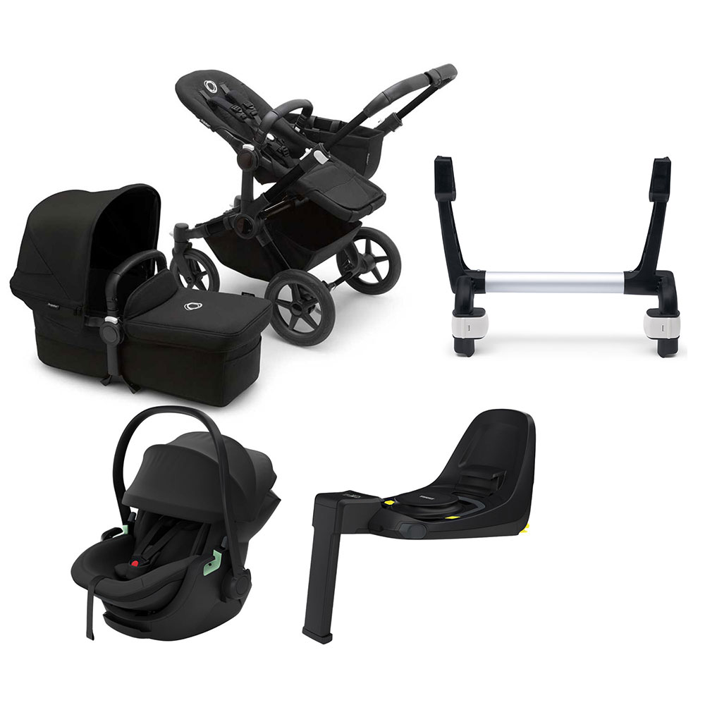 Bugaboo Donkey+Thule Maple babyskydd och bilbas