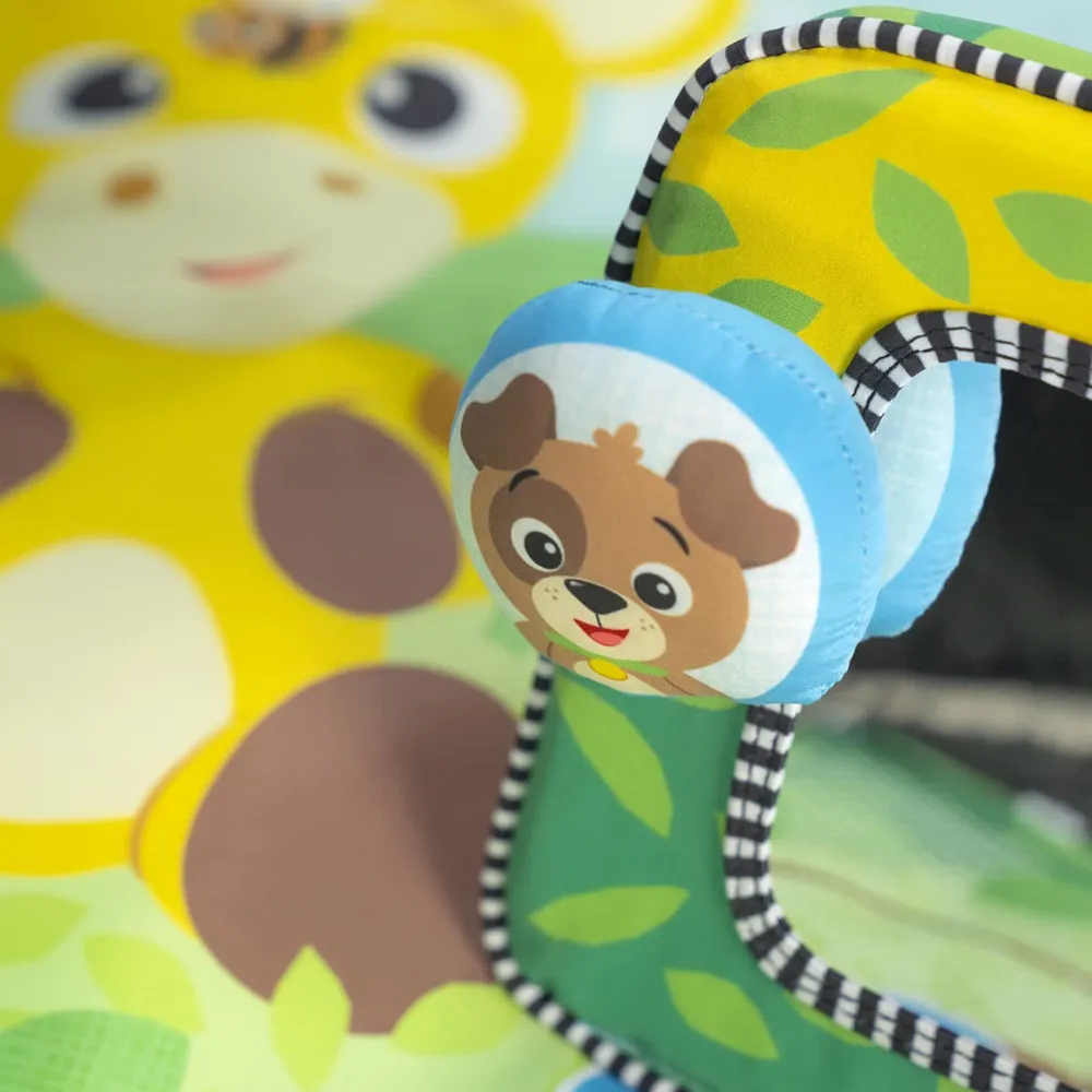 Baby Einstein Discovery Garden Tummy Time Mat & Mirror