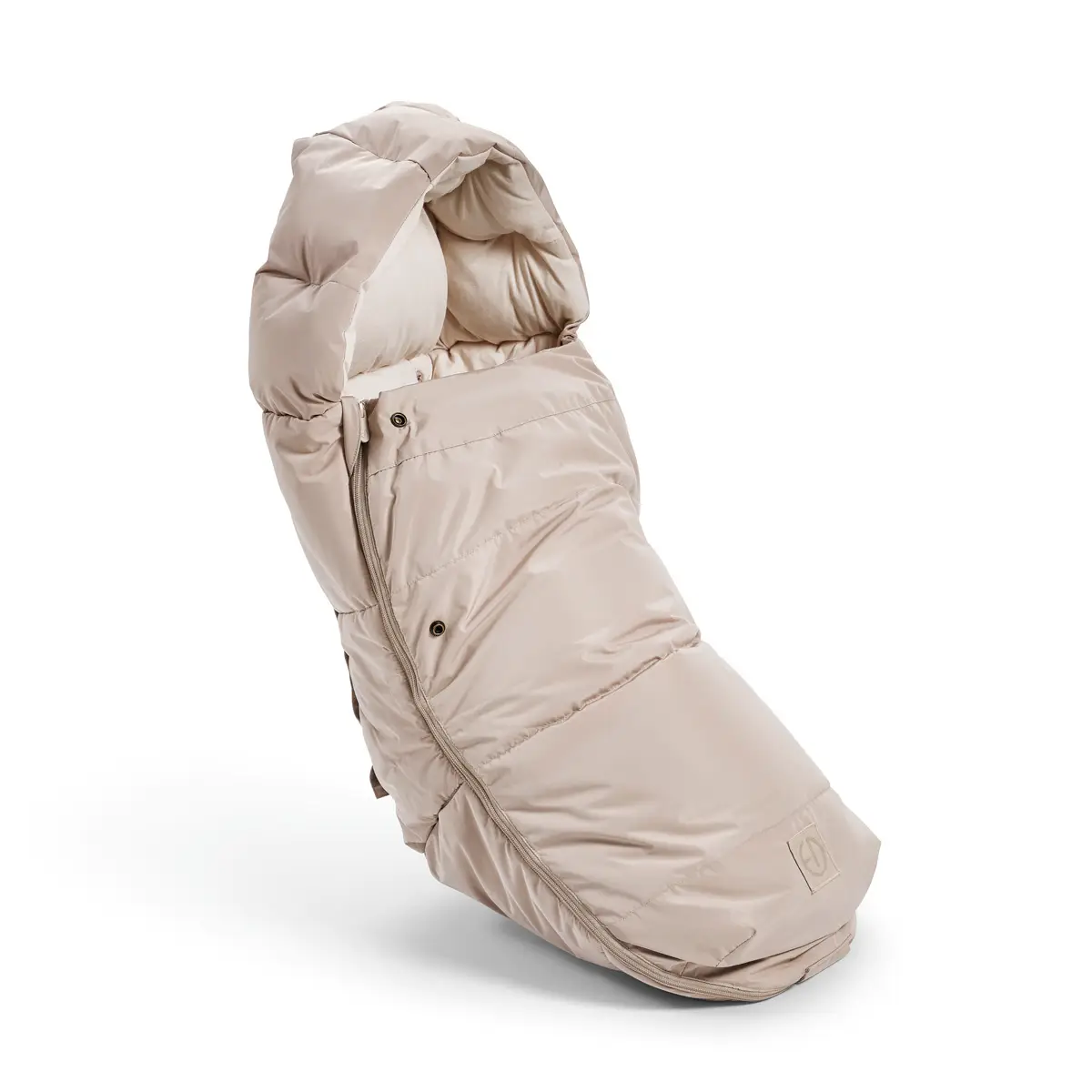 Elodie Details lux ull-och dun åkpåse tender taupe