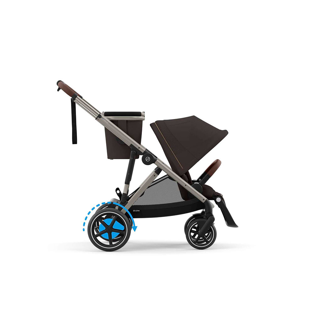 Cybex eGAZELLE S sittvagn Chocolate Brown