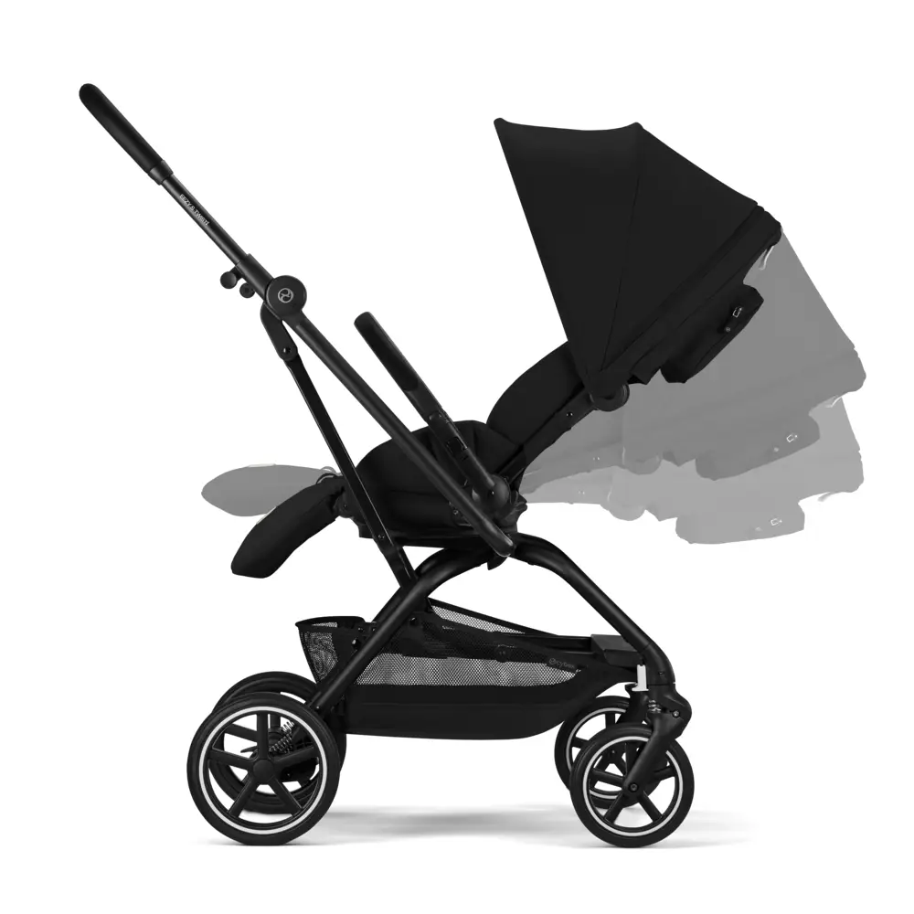 Cybex EEZY S TWIST Barnvagn+ 2 BLK Magic Black