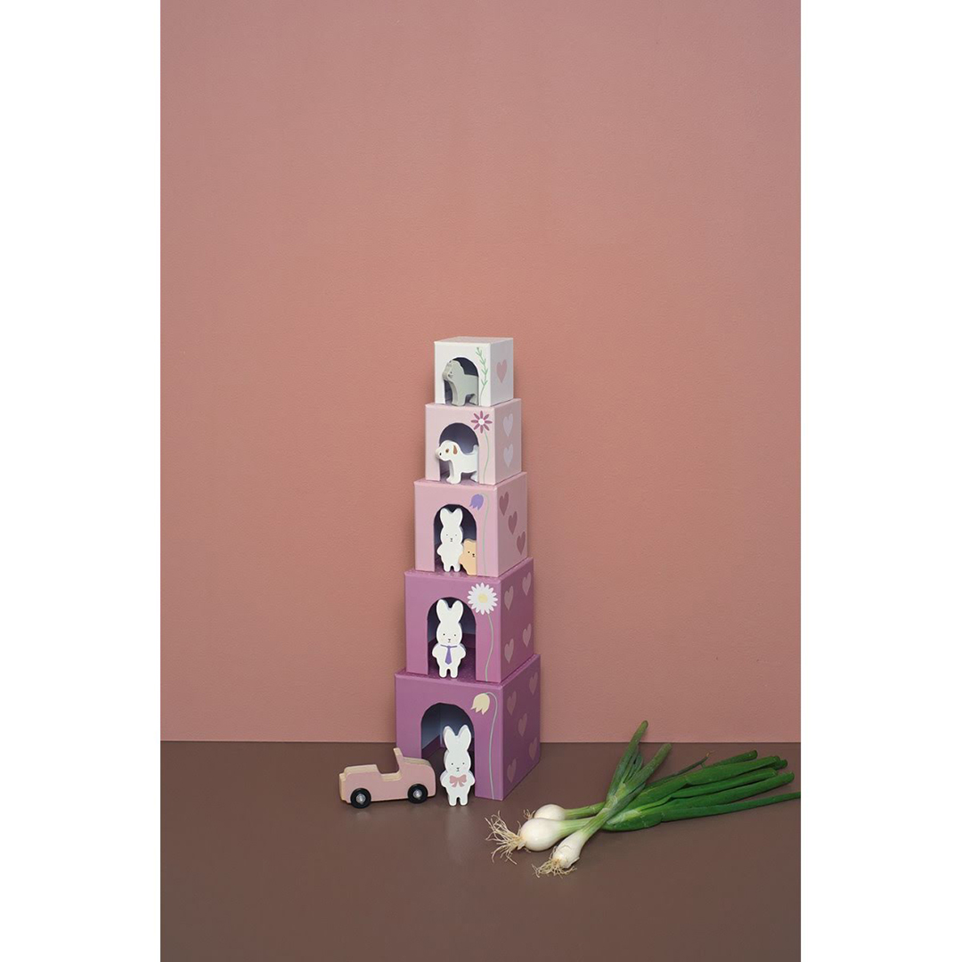 JaBaDaBaDo Stapelbar kub bunny 1-5