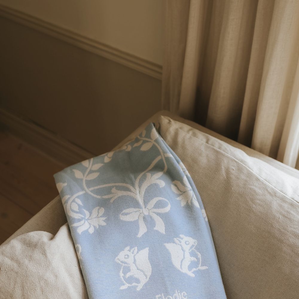 Elodie Details Jacquardfilt Blueberry blue
