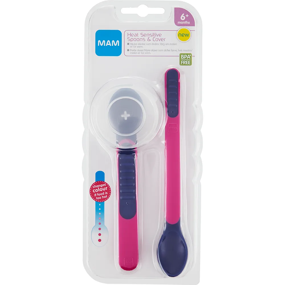 MAM Heat Sensitive Skedar & Fodral 1p Blandade färger