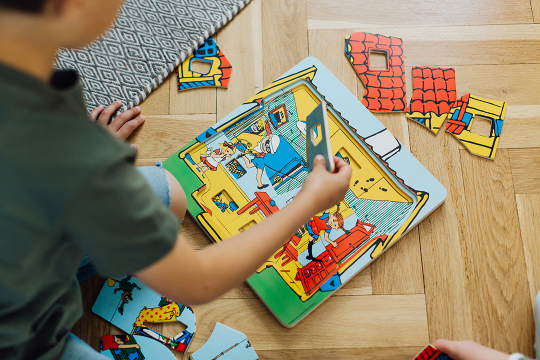 Pippi Lager-På-Lager Pussel