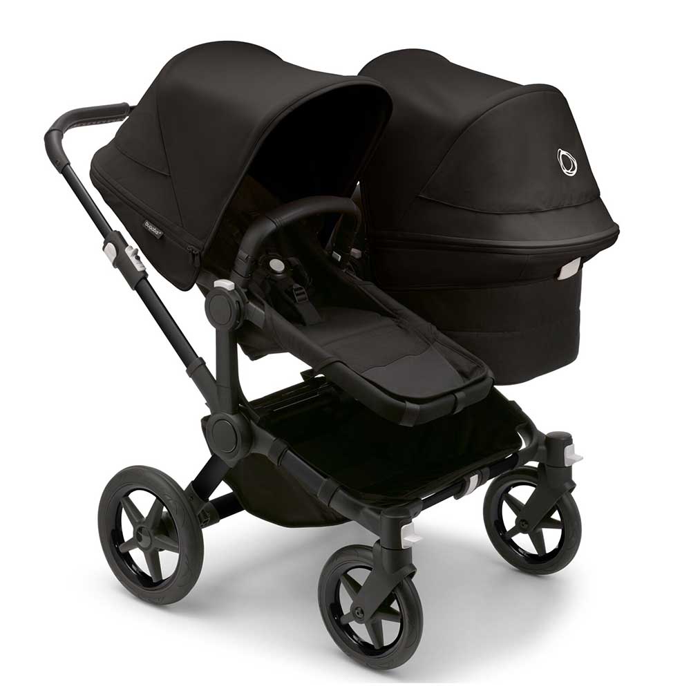 Bugaboo Donkey 5 Duo Syskonvagn Midnight Black