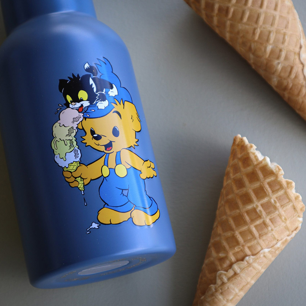 Rätt Start Bamse, Vattenflaska, petrol-blå