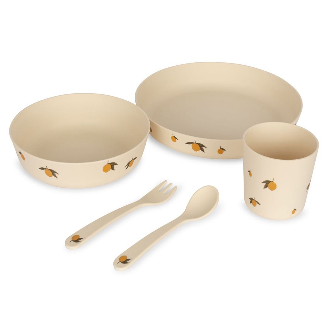 Konges Slöjd Pla Dinner Sets Lemon-One Size
