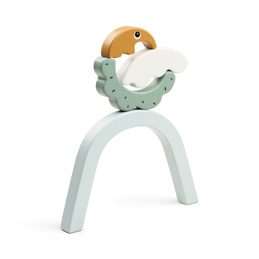 Done by Deer stapelleksak tunnel Antee Colour mix