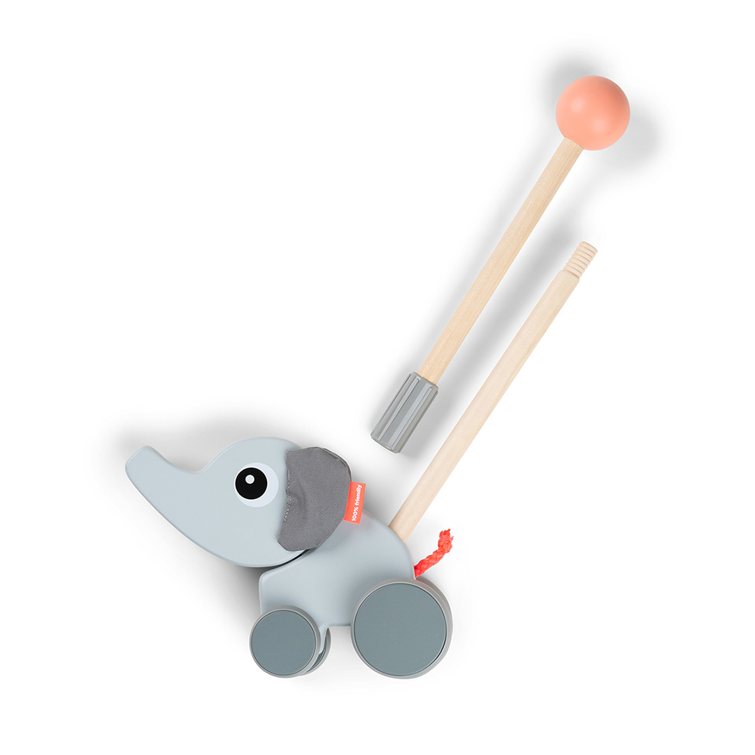 Done by Deer Push along leksak Elphee Grey