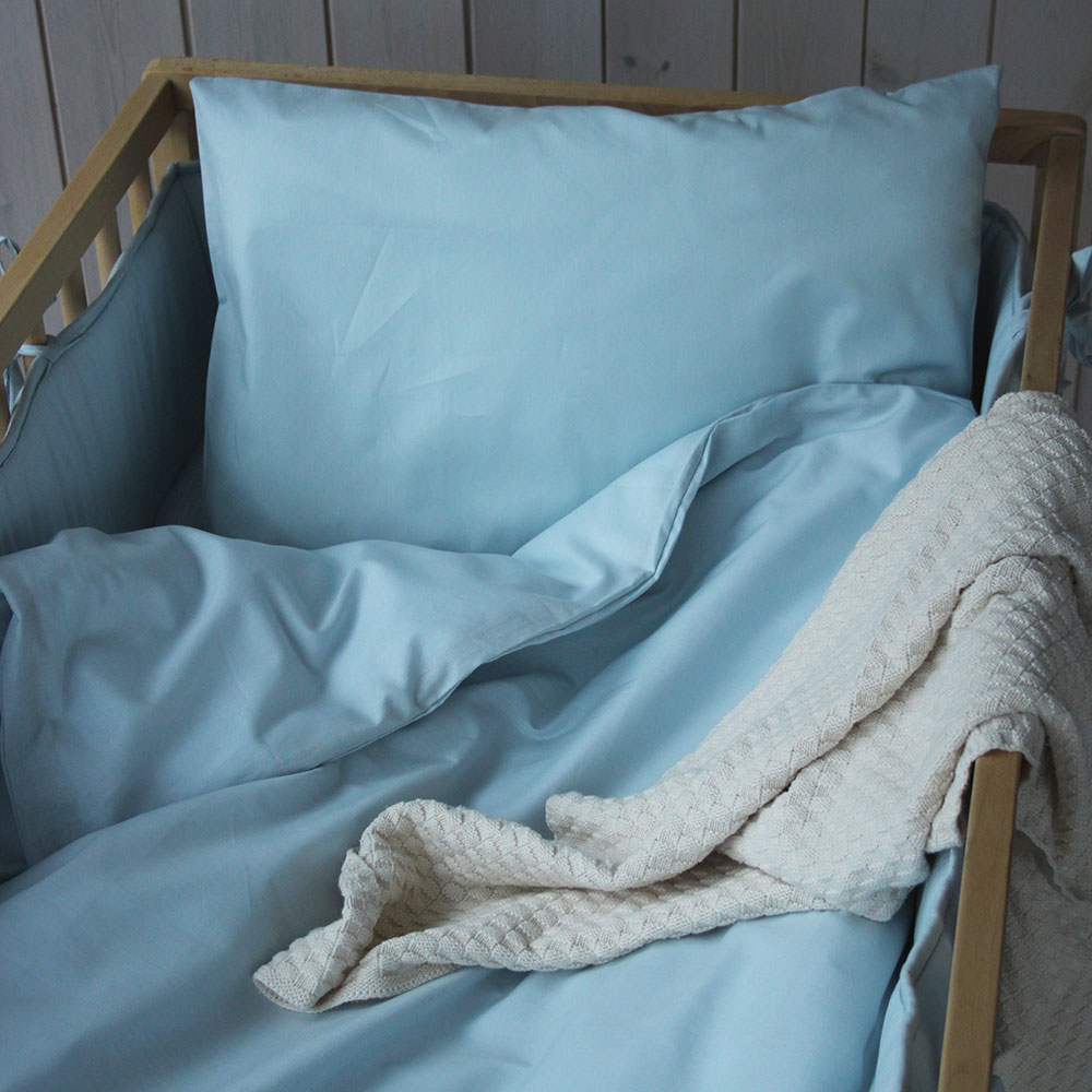 Rätt Start Påslakanset spjälsäng blå