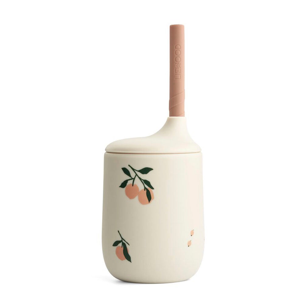 Liewood Ellis sugrörsmugg Peach/sea shell mix