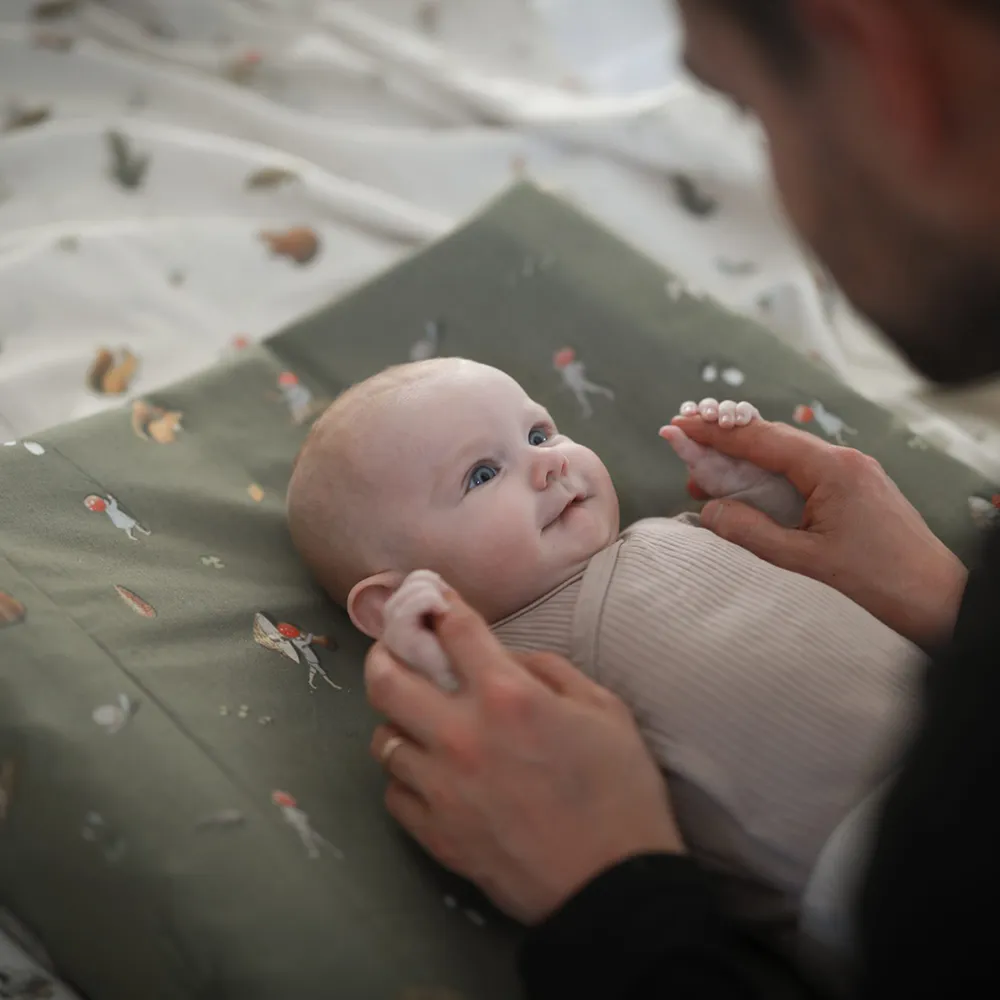 Rätt Start Beskow Tomtebobarnen Skötbädd grön