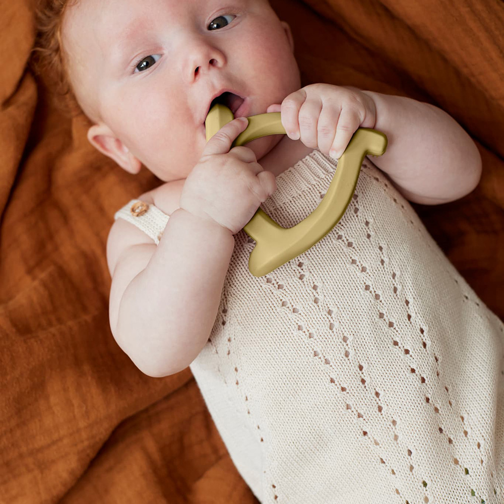 Everyday Baby Silikon bitring Soft Yellow