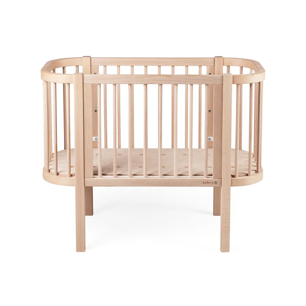 Sebra Bedside Crib Wooden Edition