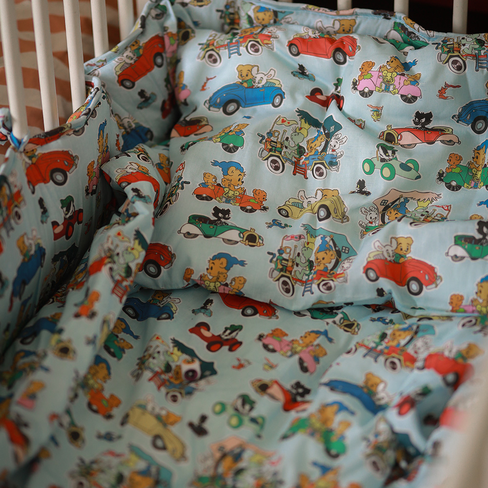 Rätt Start Bamse Påslakanset spjälsäng