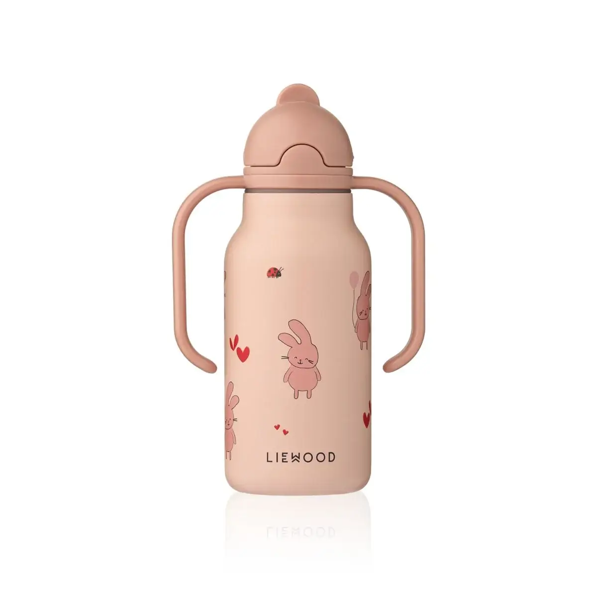 Liewood kimmie vattenbflaska 250 ml wild child / rosey 2875
