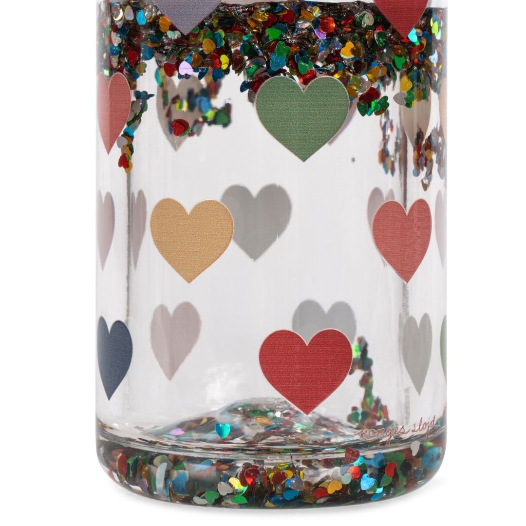Konges Slöjd Glitter Vattenflaska Bon Coeur Coloré