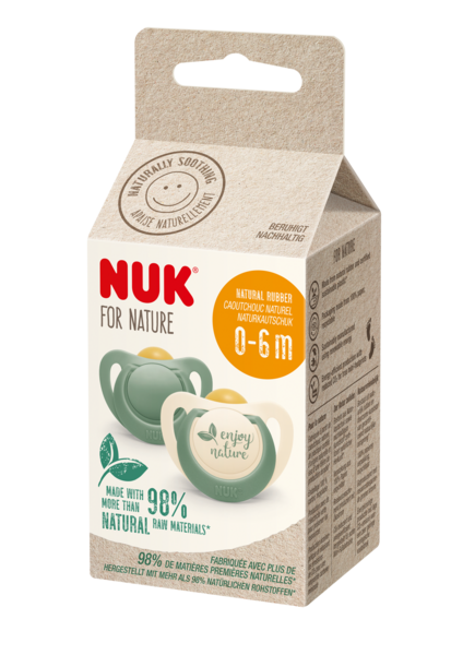 NUK for Nature napp 0-6m Green
